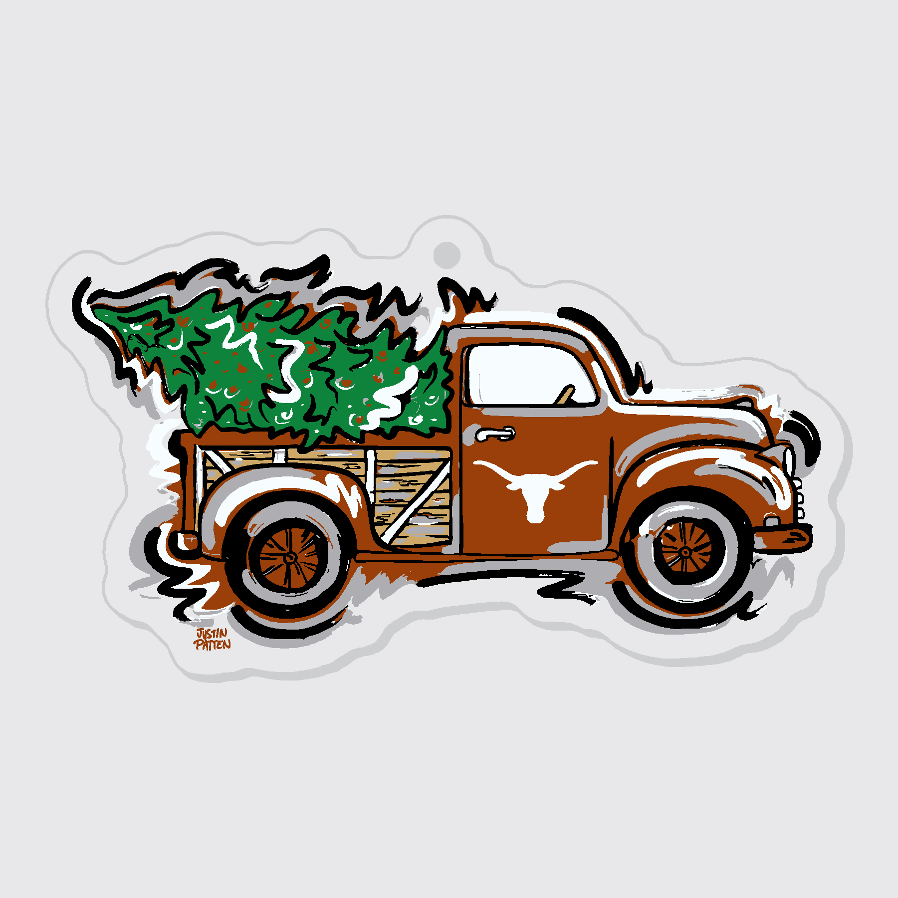 Texas Truck Ornament
