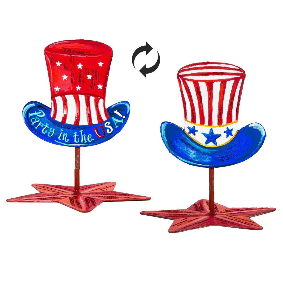 Uncle Sam Hat On Star Stand