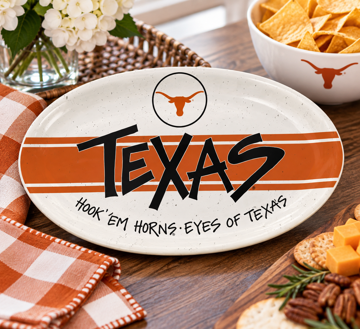 UT Melamine Oval Plate