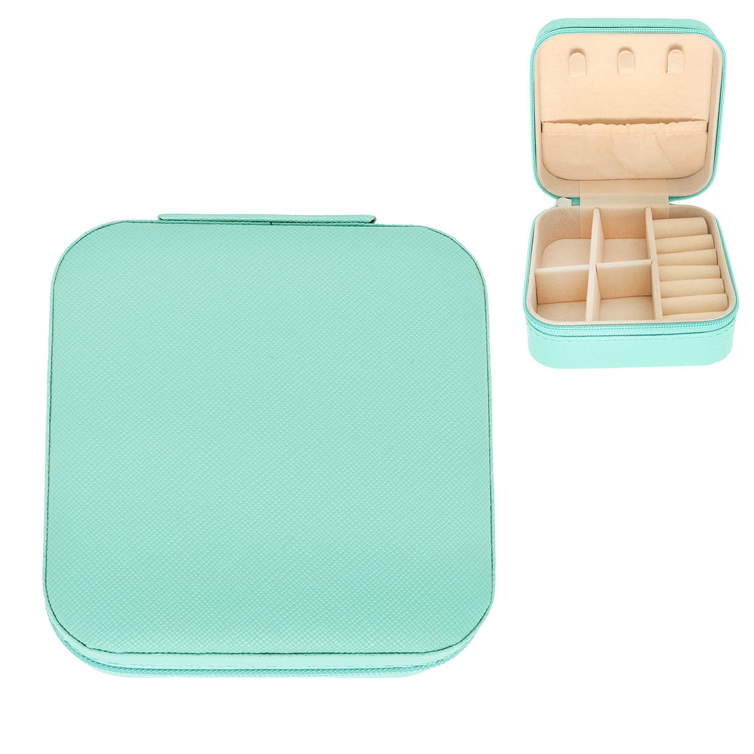 Leather Travel Jewelry Box