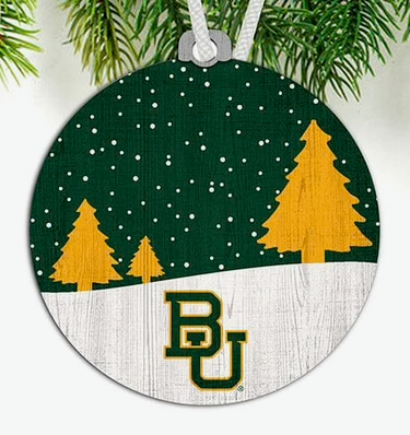Baylor Rustic Ornaments-FINAL SALE