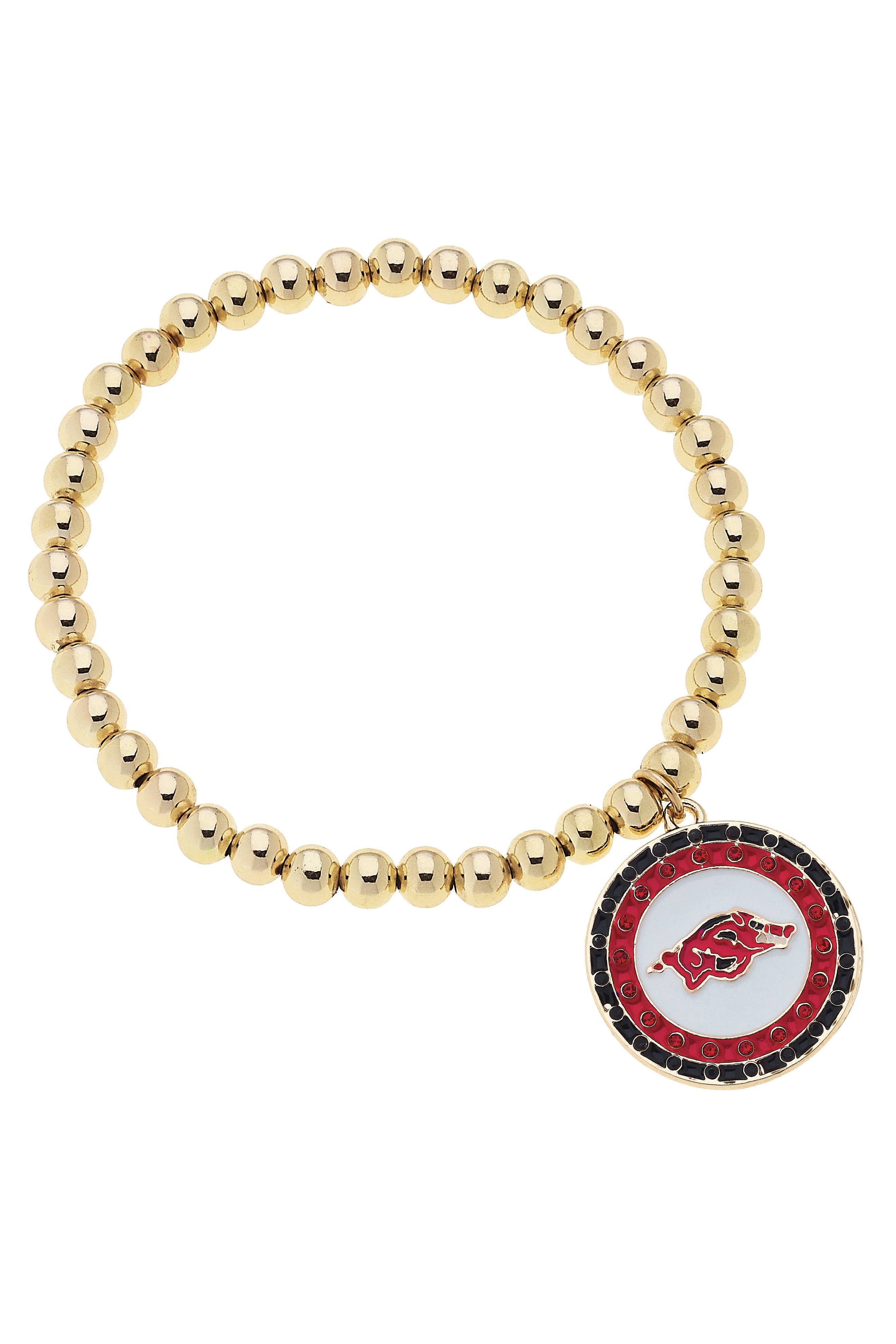 Arkansas Pave Disc Bracelet