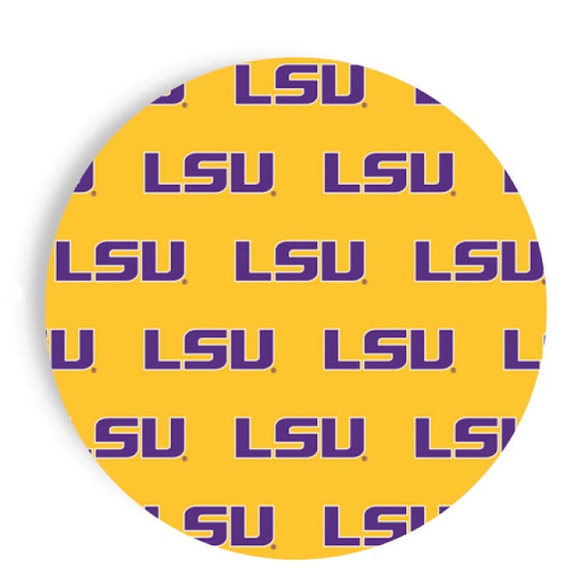 LSU Paper Plates