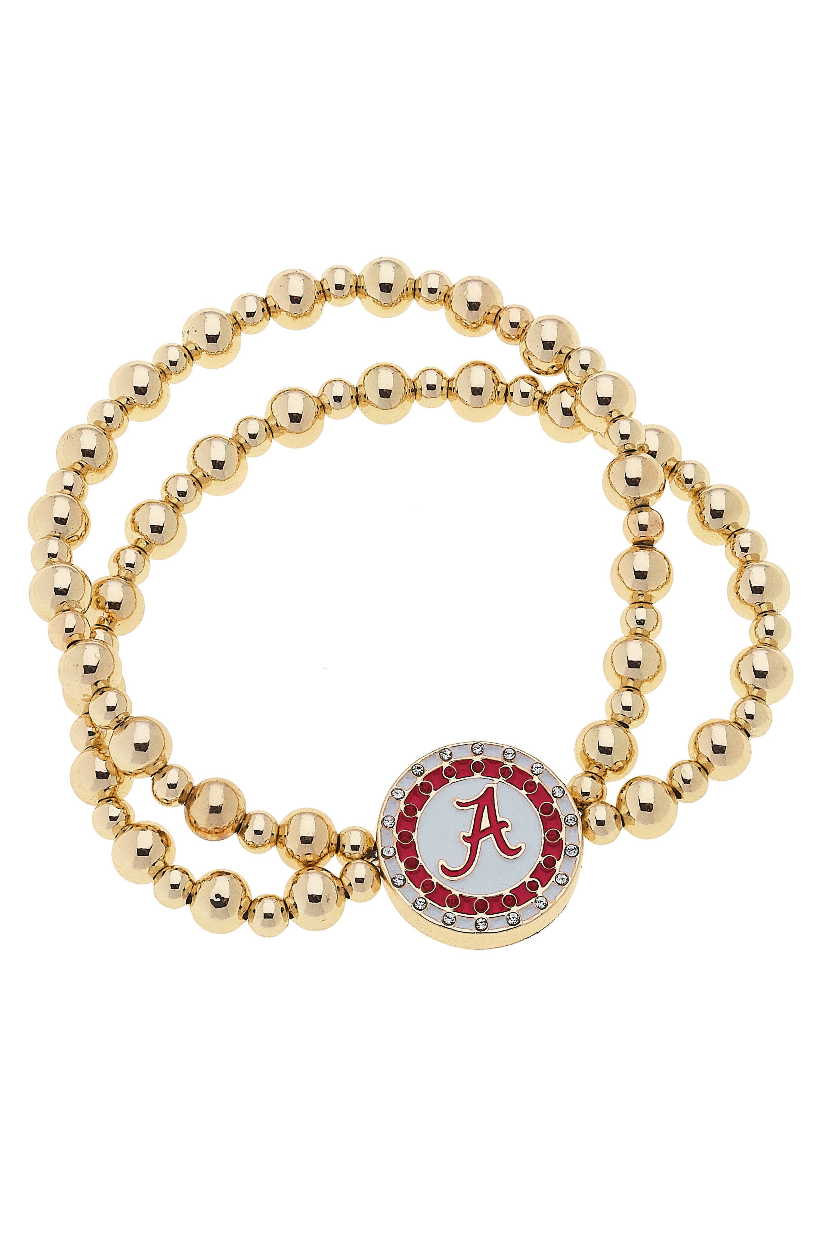 Alabama 2 Row Pave Bracelet
