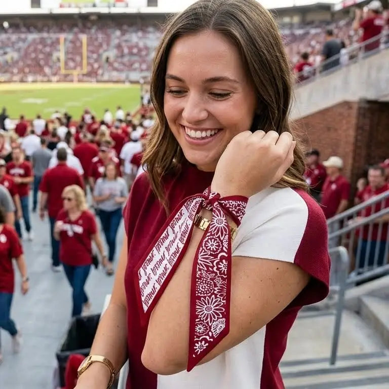 OU Skinny Scarf