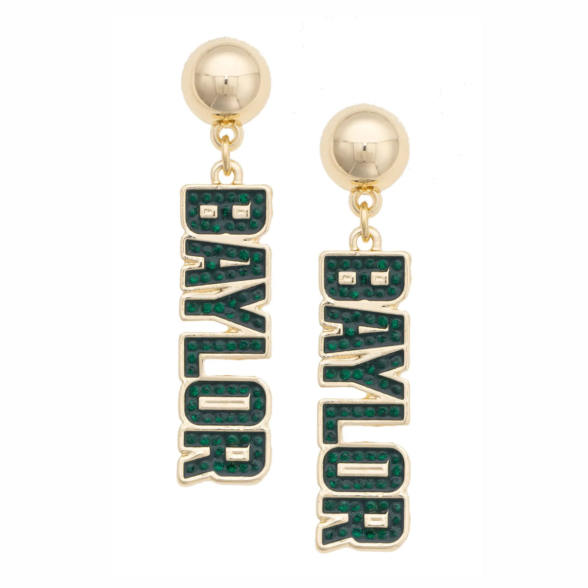 Baylor Pave Earrings