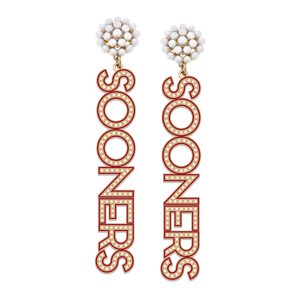 Oklahoma Cluster Earrings