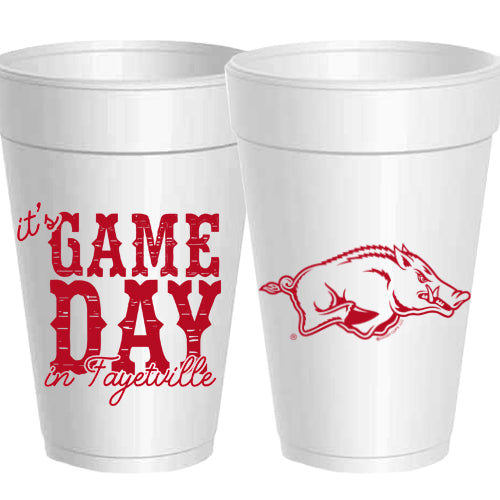 Game Day In Fayetteville Cups