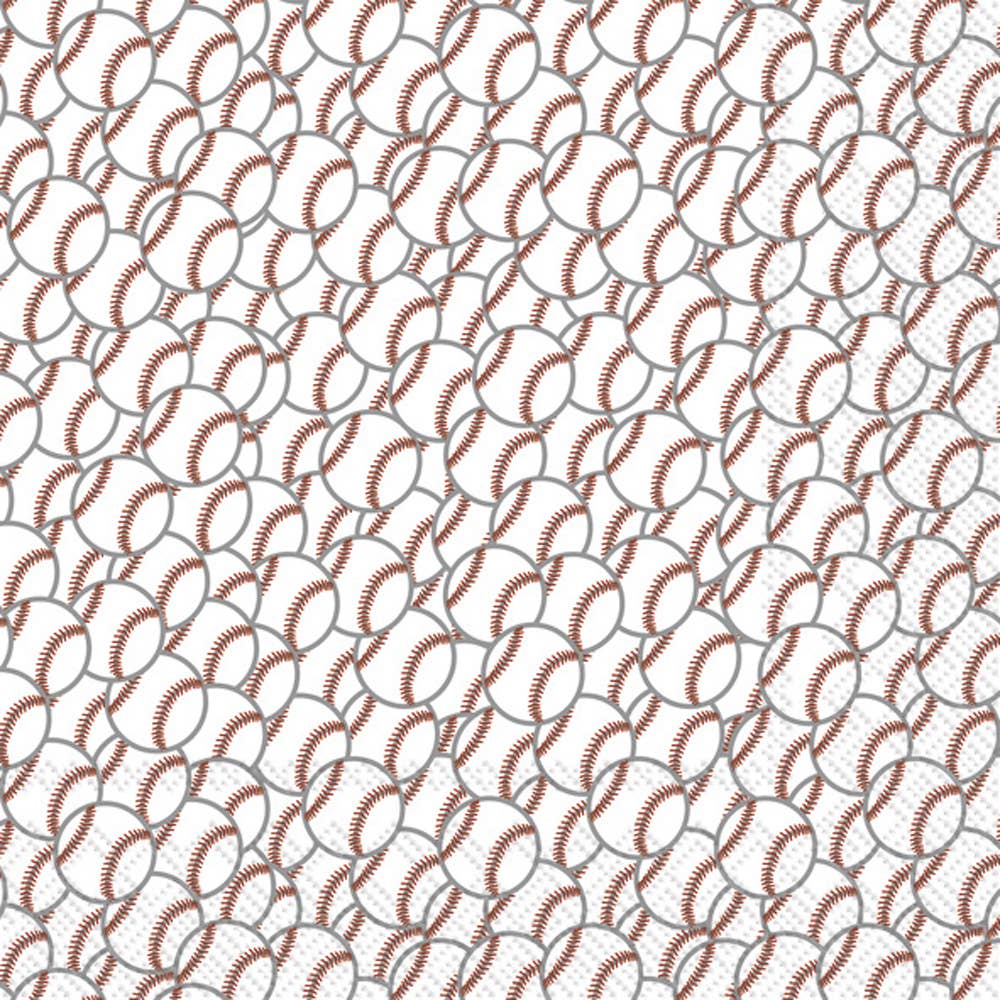 Baseball Cocktail Napkins-FINAL SALE