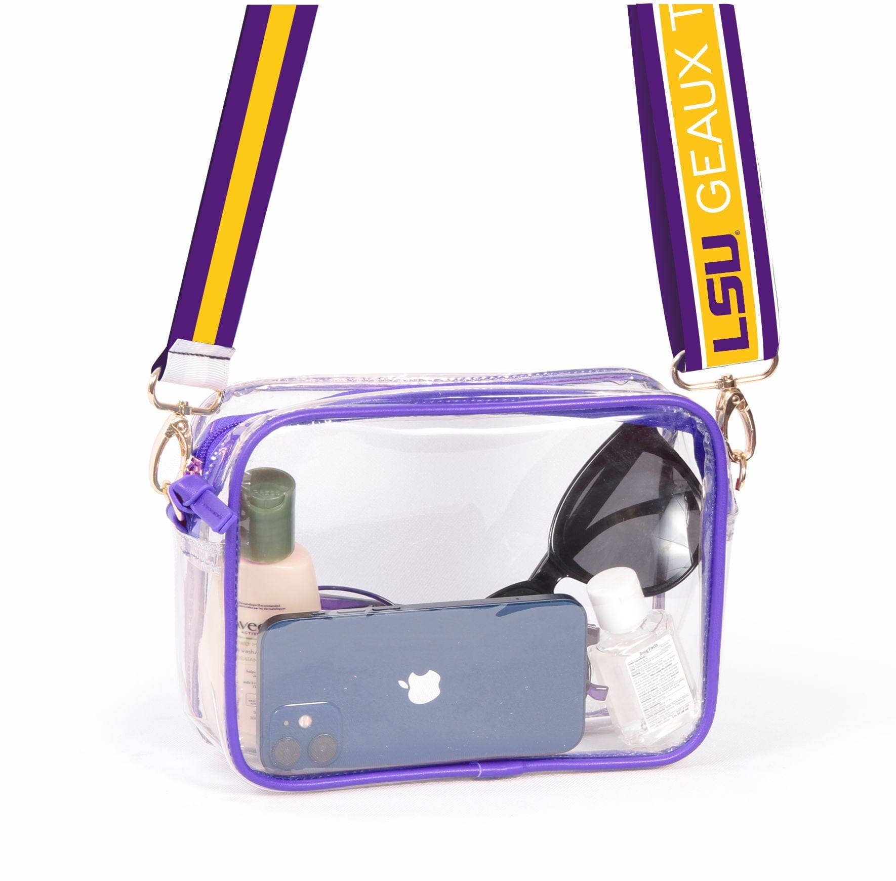 LSU clear stadium bag