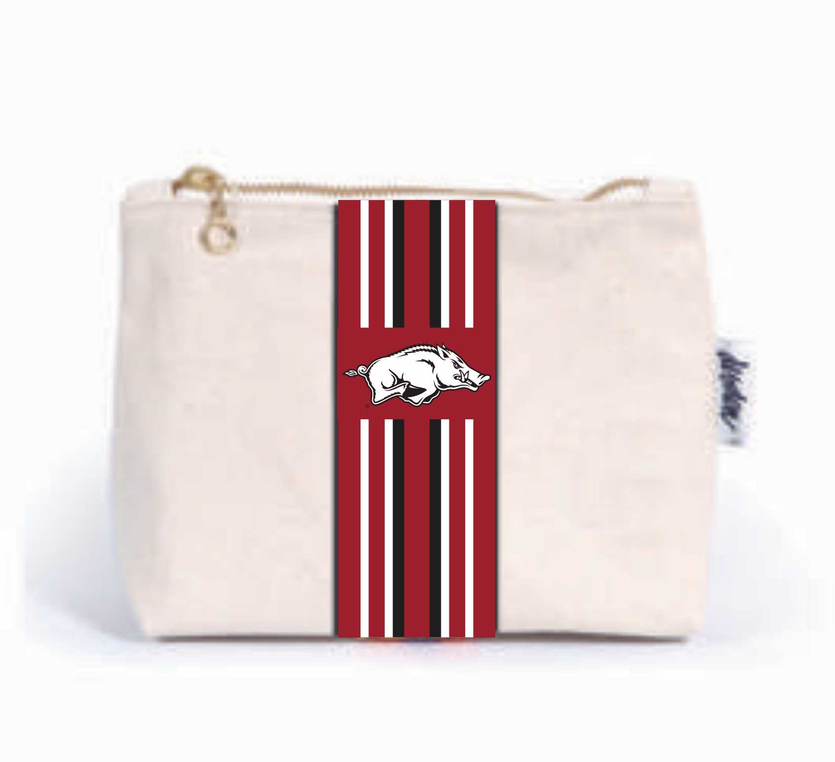 Arkansas Christa Canvas Pouch
