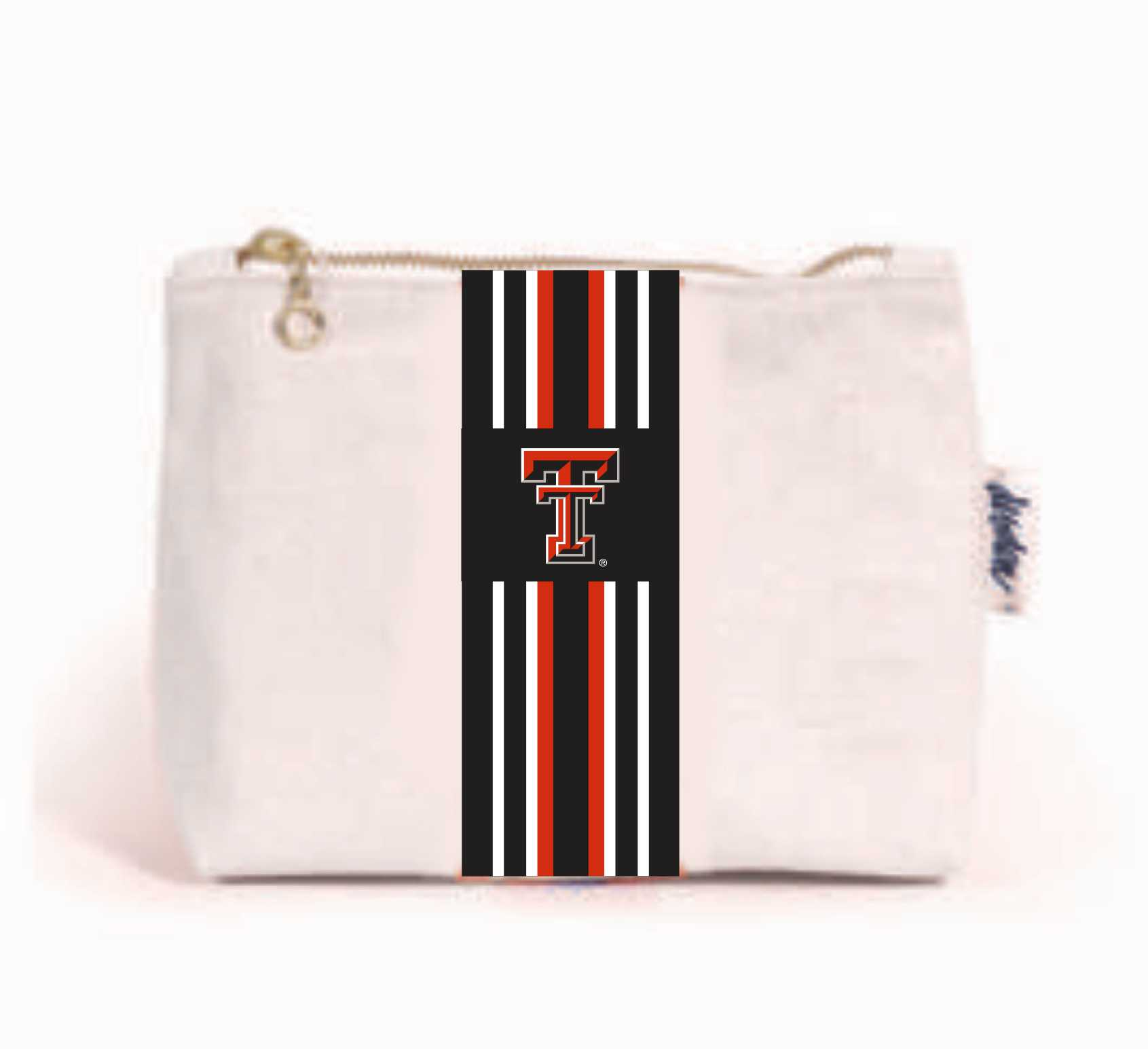 Texas Tech Christa Canvas Pouch