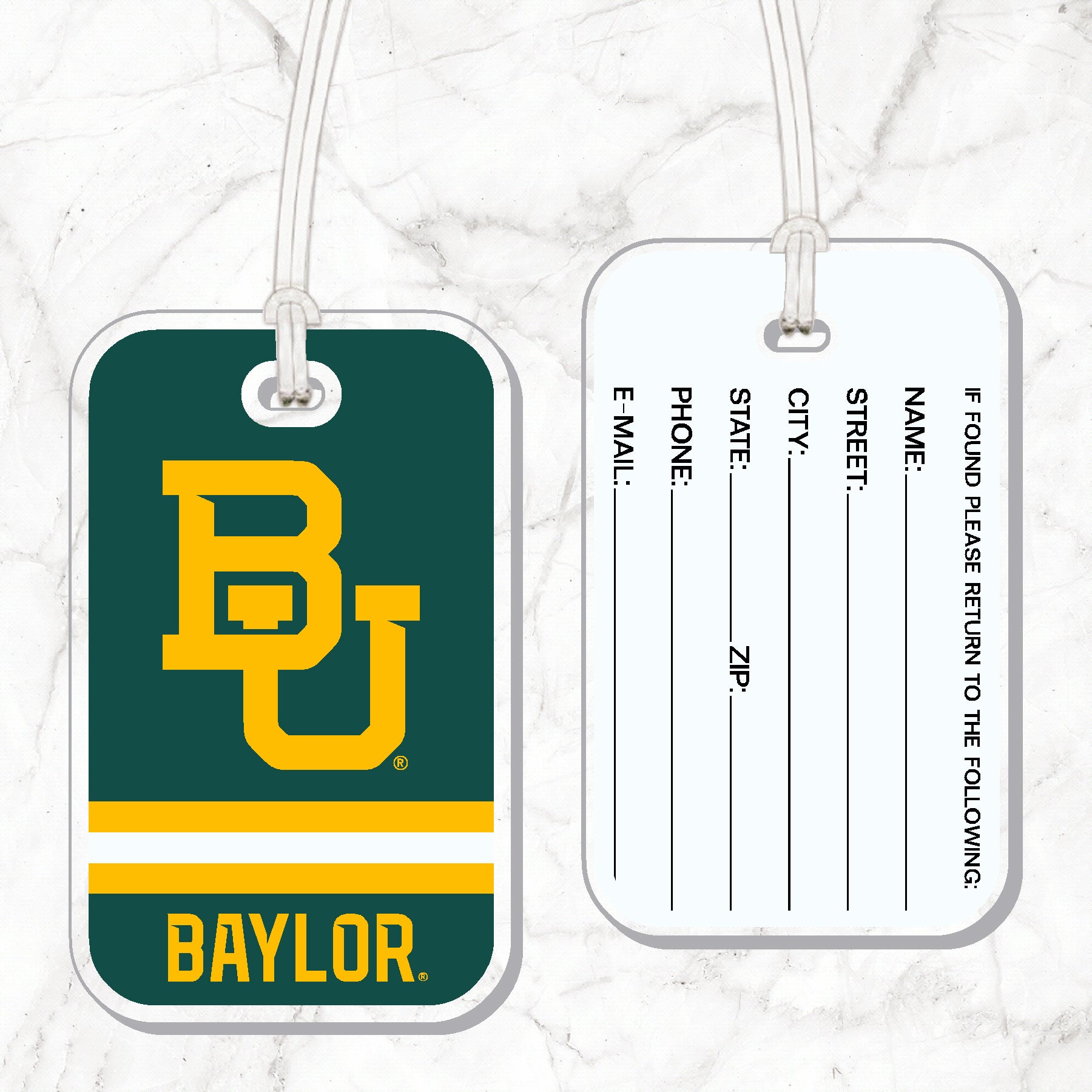 Baylor Luggage Tag