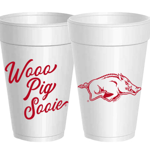 Wooo Pig Sooie Cups