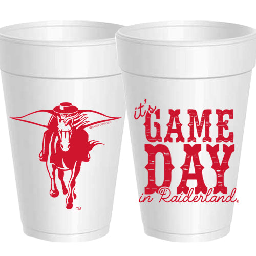 Texas Tech Game Day In Raiderland Cups