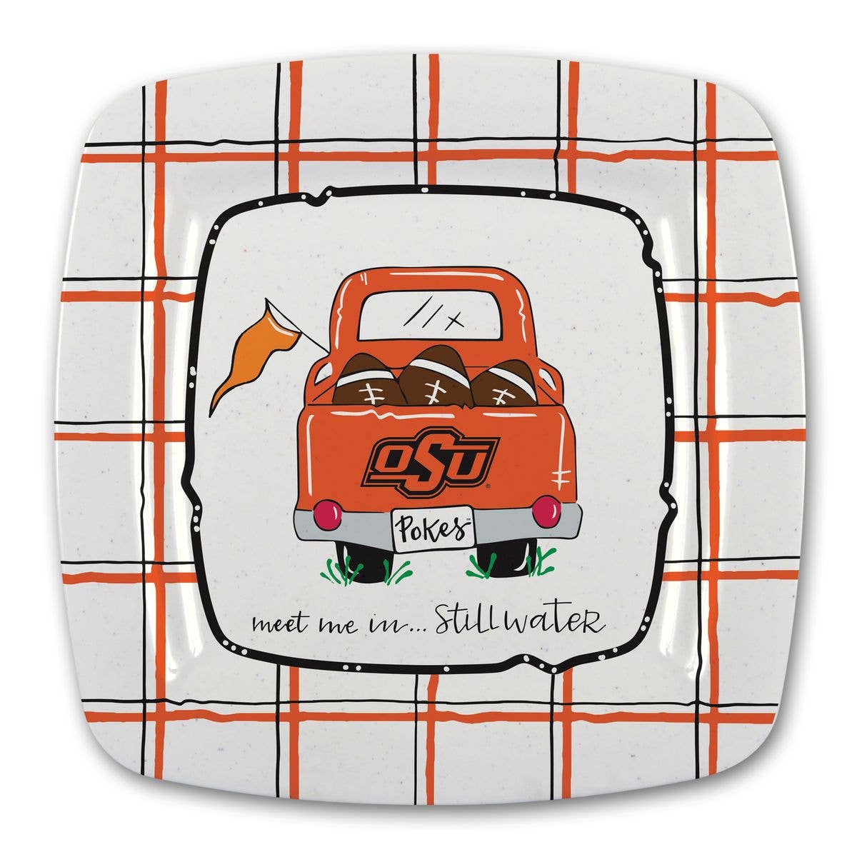 OSU Melamine Truck Plate
