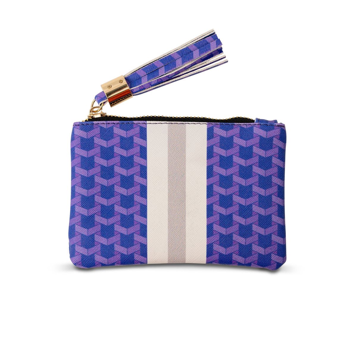 Purple & Gray Game Day Pouch