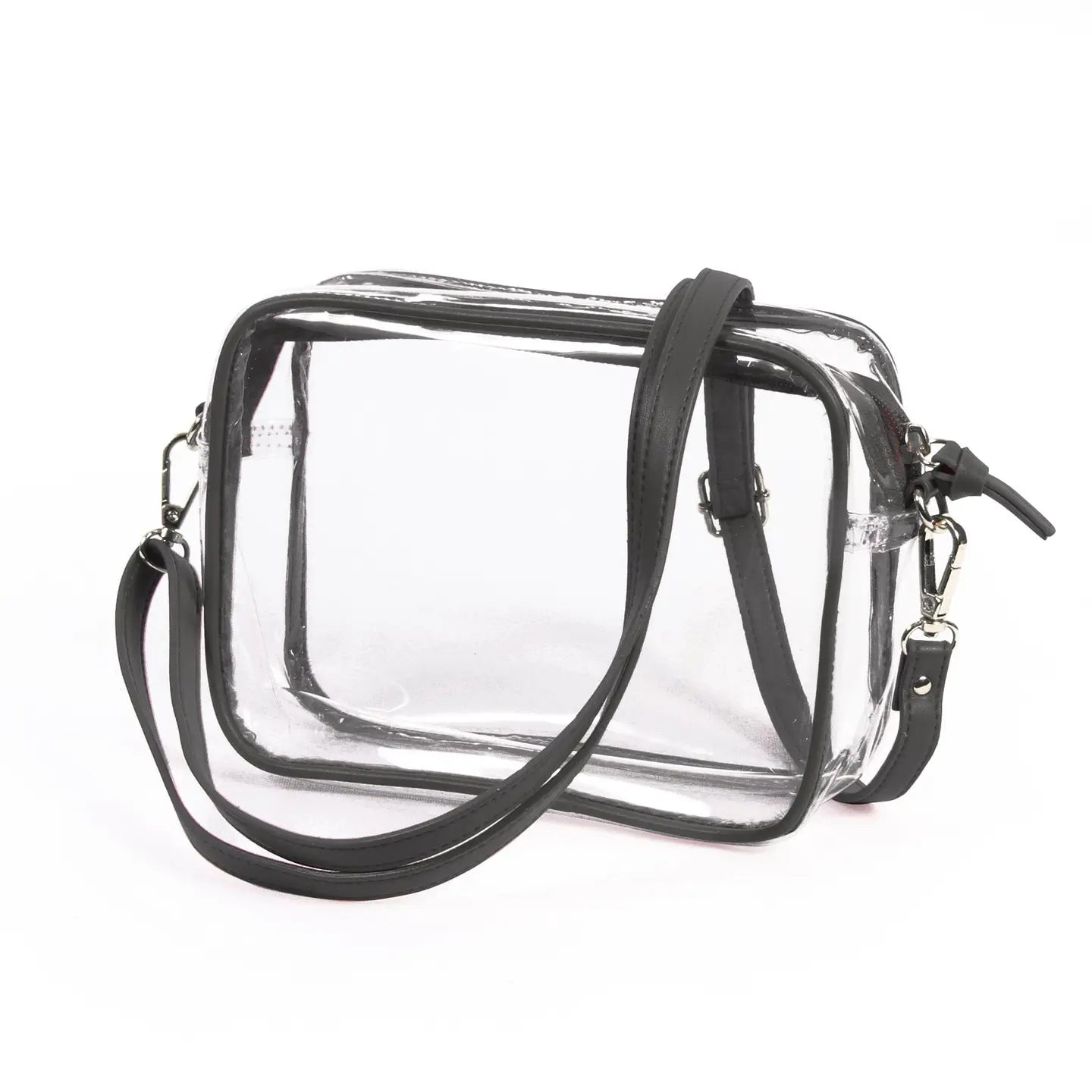 Black Clear Team Color Purse