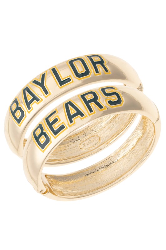 Baylor Polished Metal Hinge Bangle