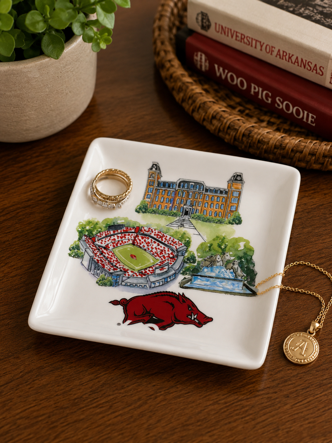 Arkansas Landmark Trinet Tray