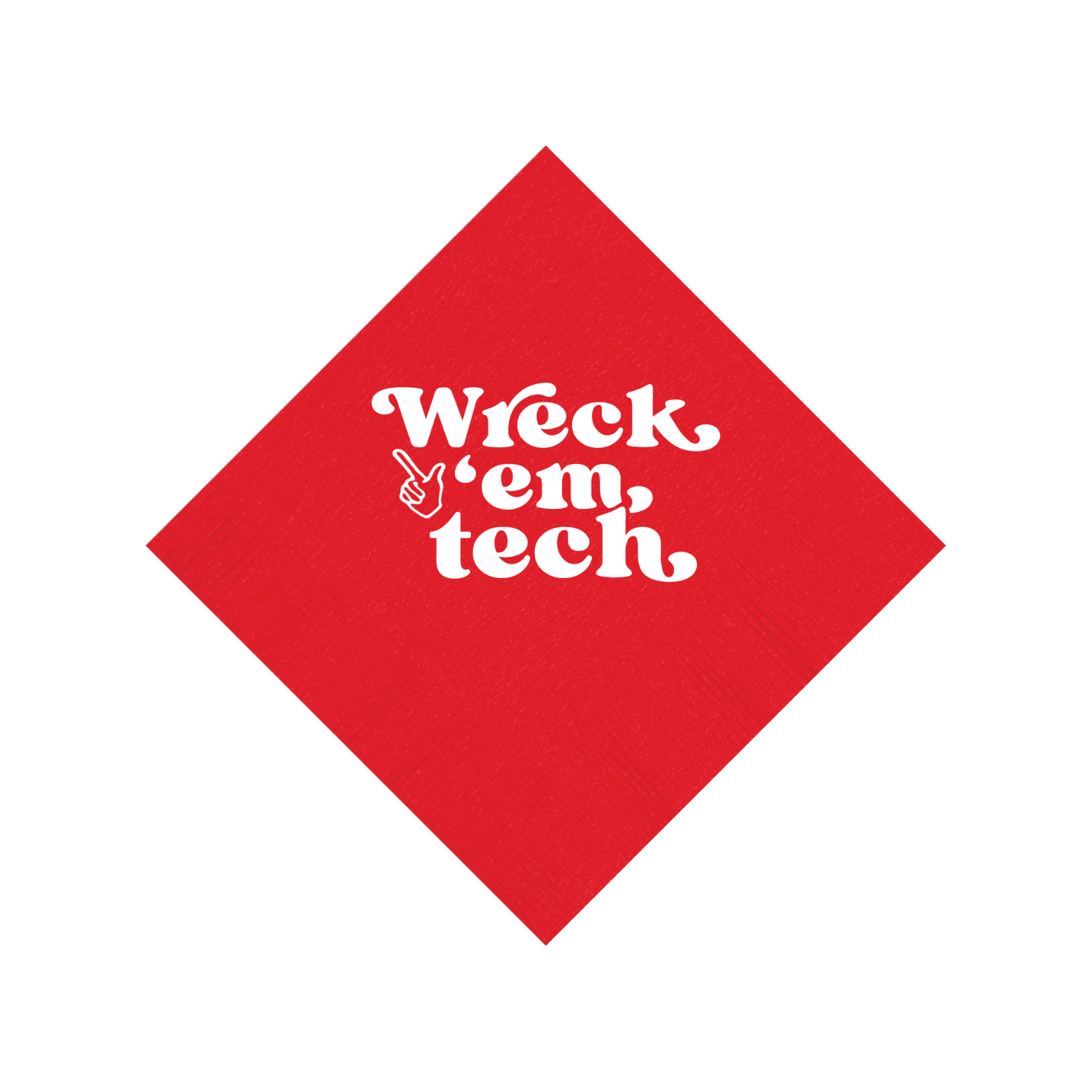 Victory Lap Texas Tech Cocktail Napkins