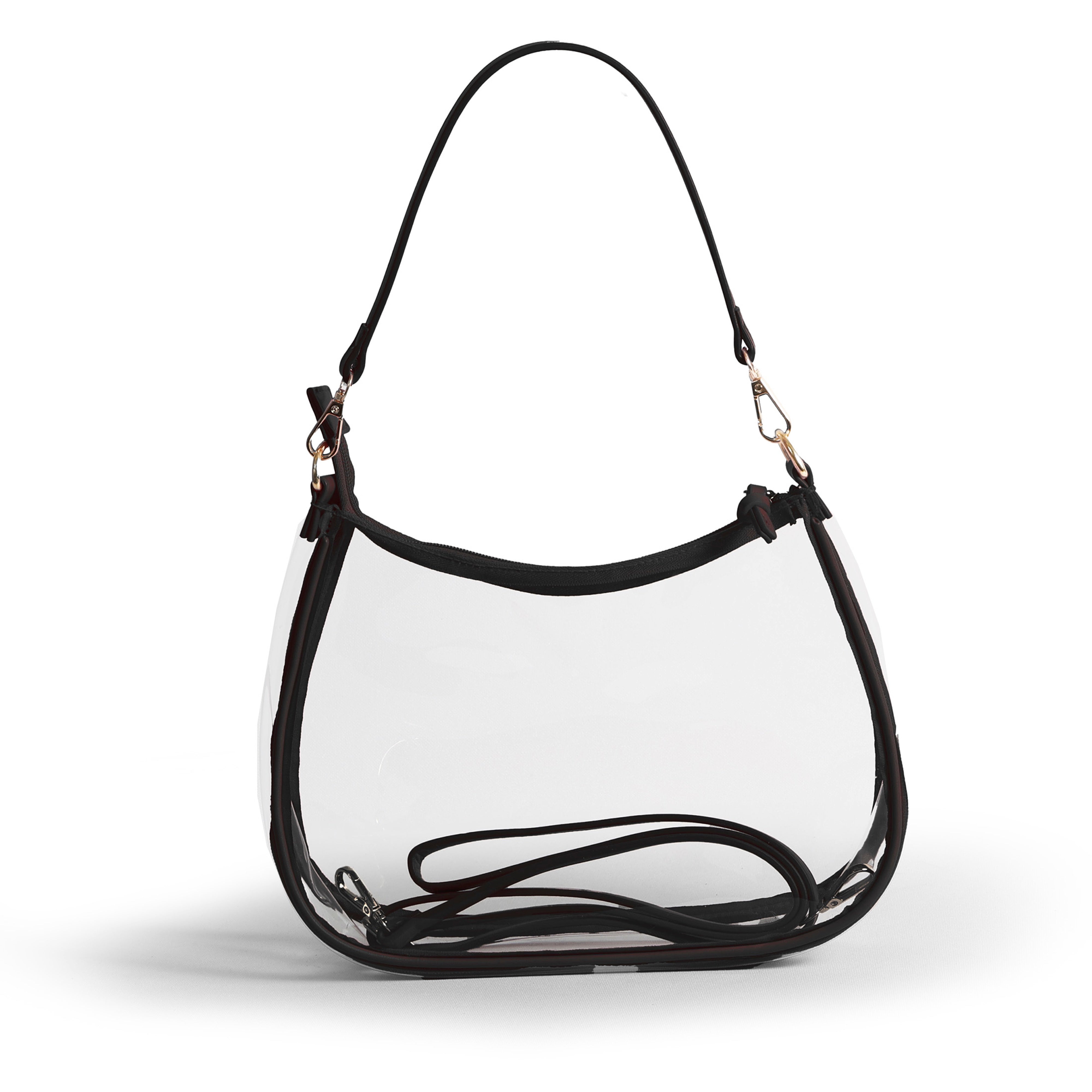 Sara Clear Purse | Black