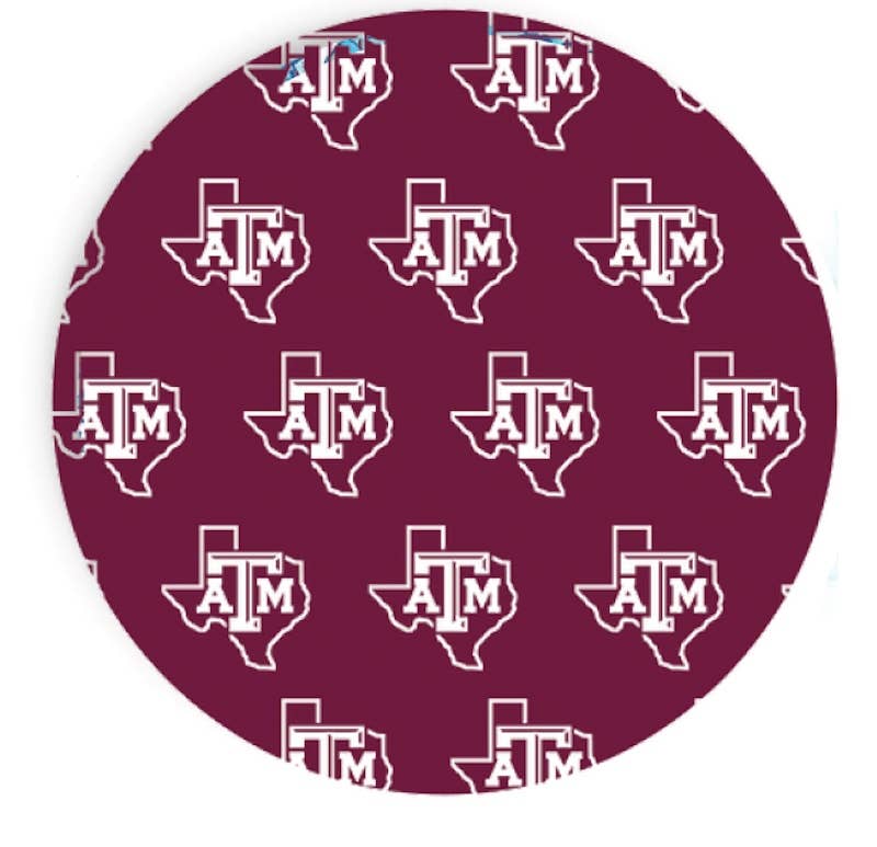 Texas A&M Paper Plates