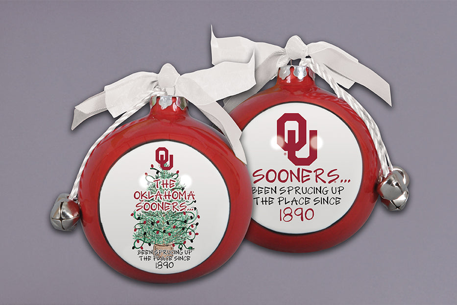 Oklahoma Game Day Ornament
