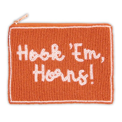 Texas Beaded Pouch