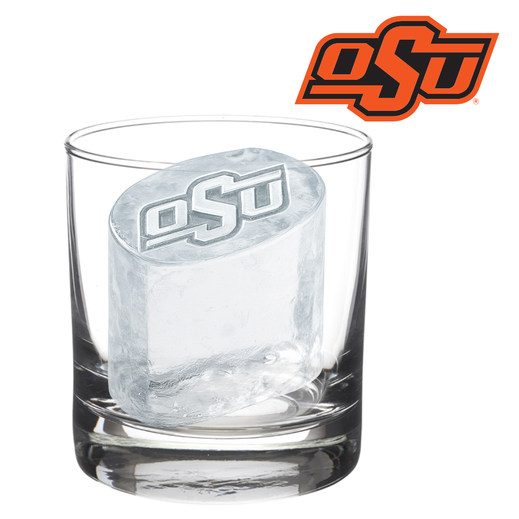 Large Oklahoma State Ice Molds