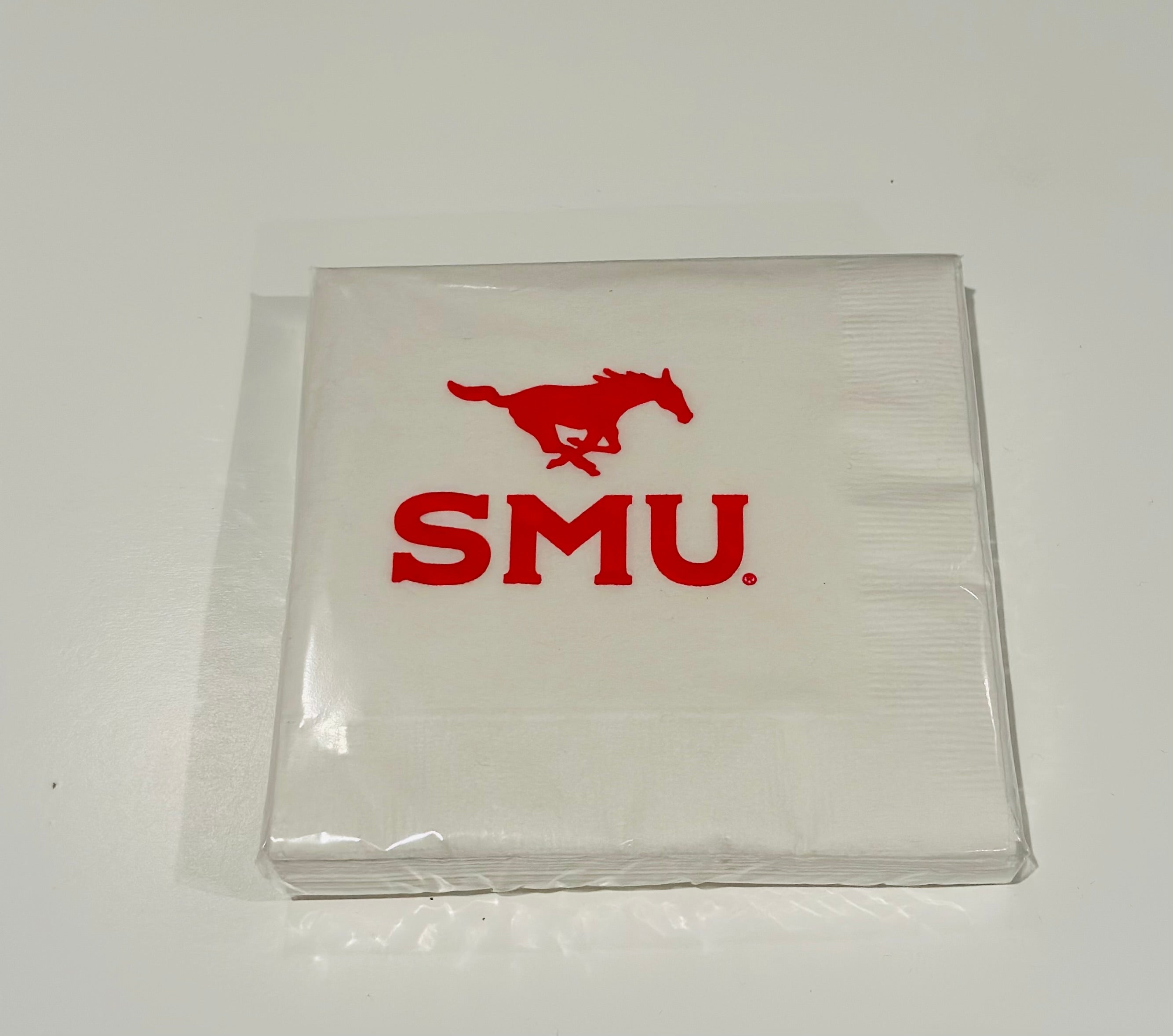 SMU Logo Napkins