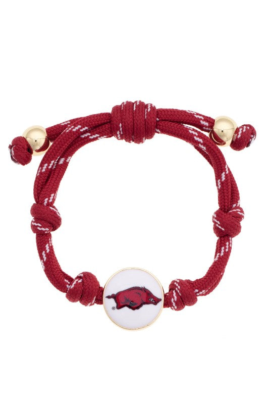 Arkansas  Logo Twist Bracelet