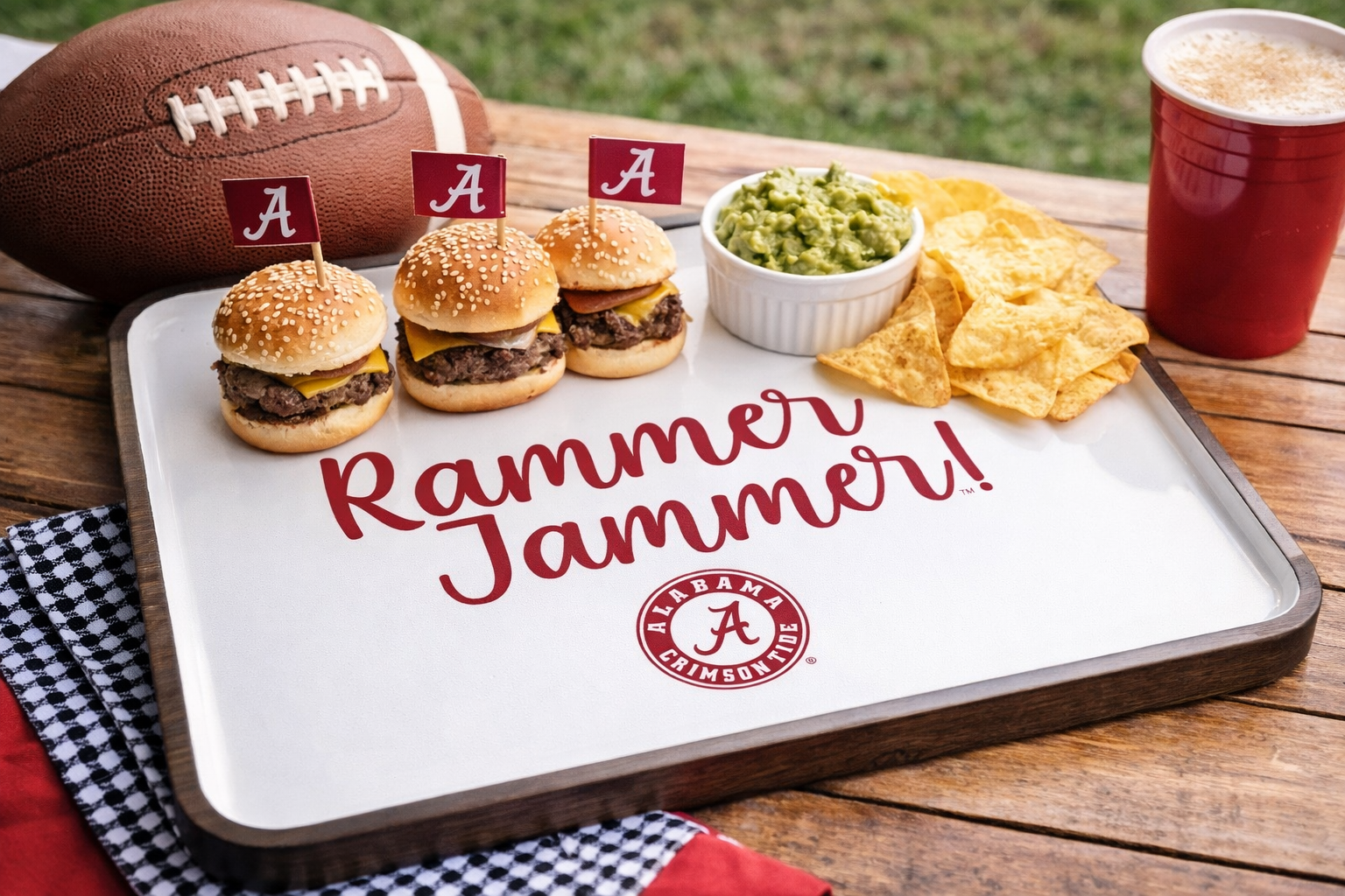 Alabama Sprit Mango Wood Tray