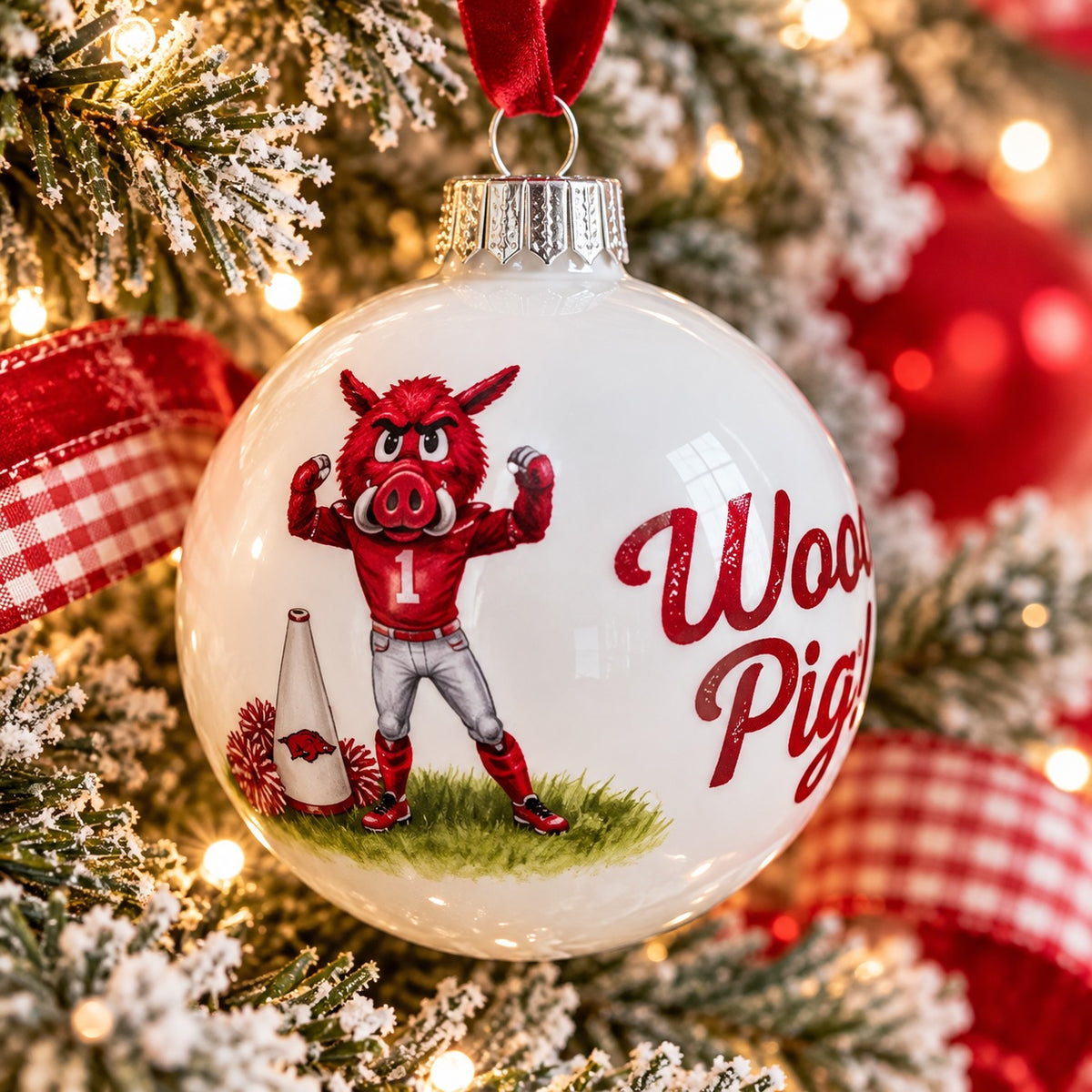 Arkansas  Spirit Ornament