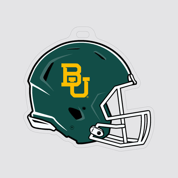 baylor football helmet area code numbers Baylor Football Helmet Luggage Tag-FINAL SALE