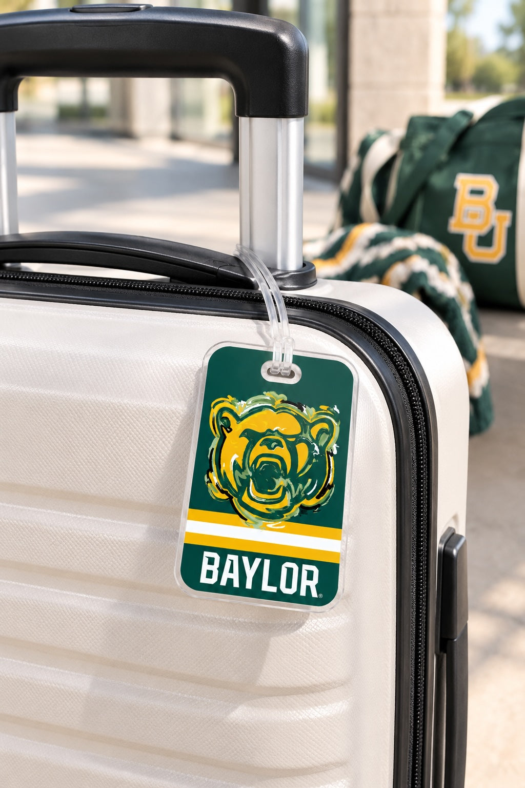 Baylor Mascot Luggage Tag