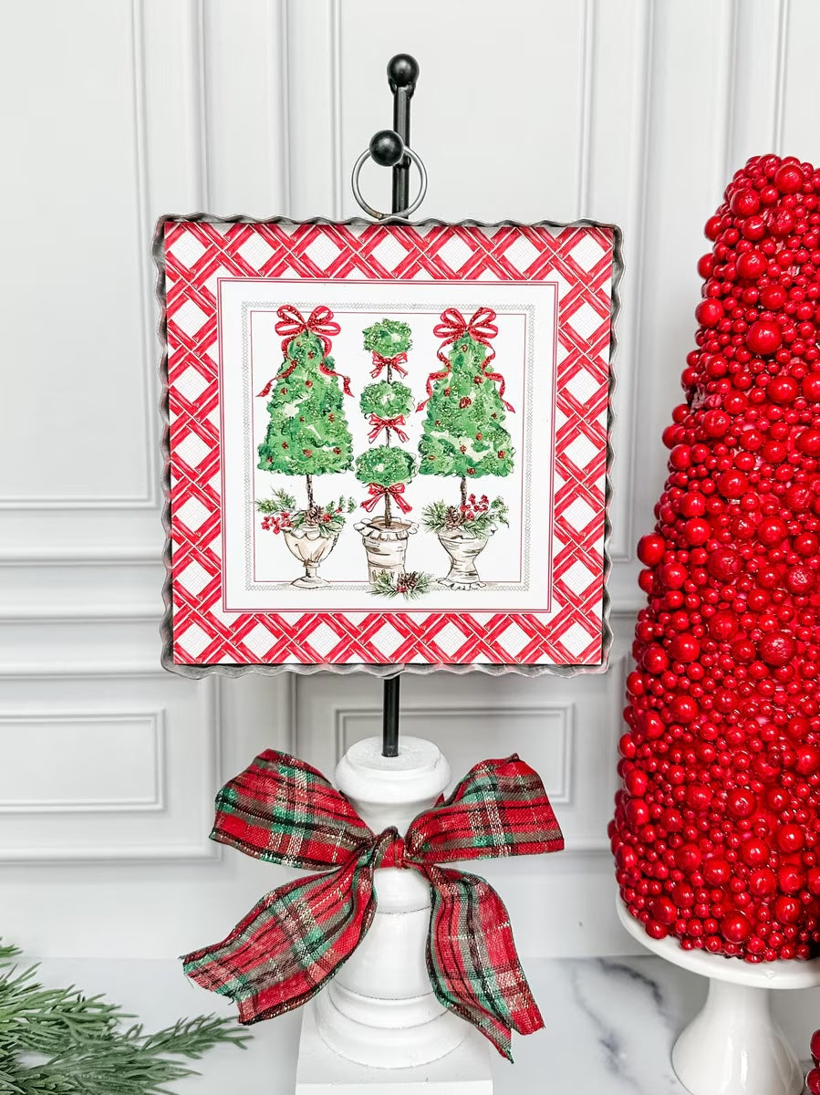 Traditional Pinecone Tree Charm
