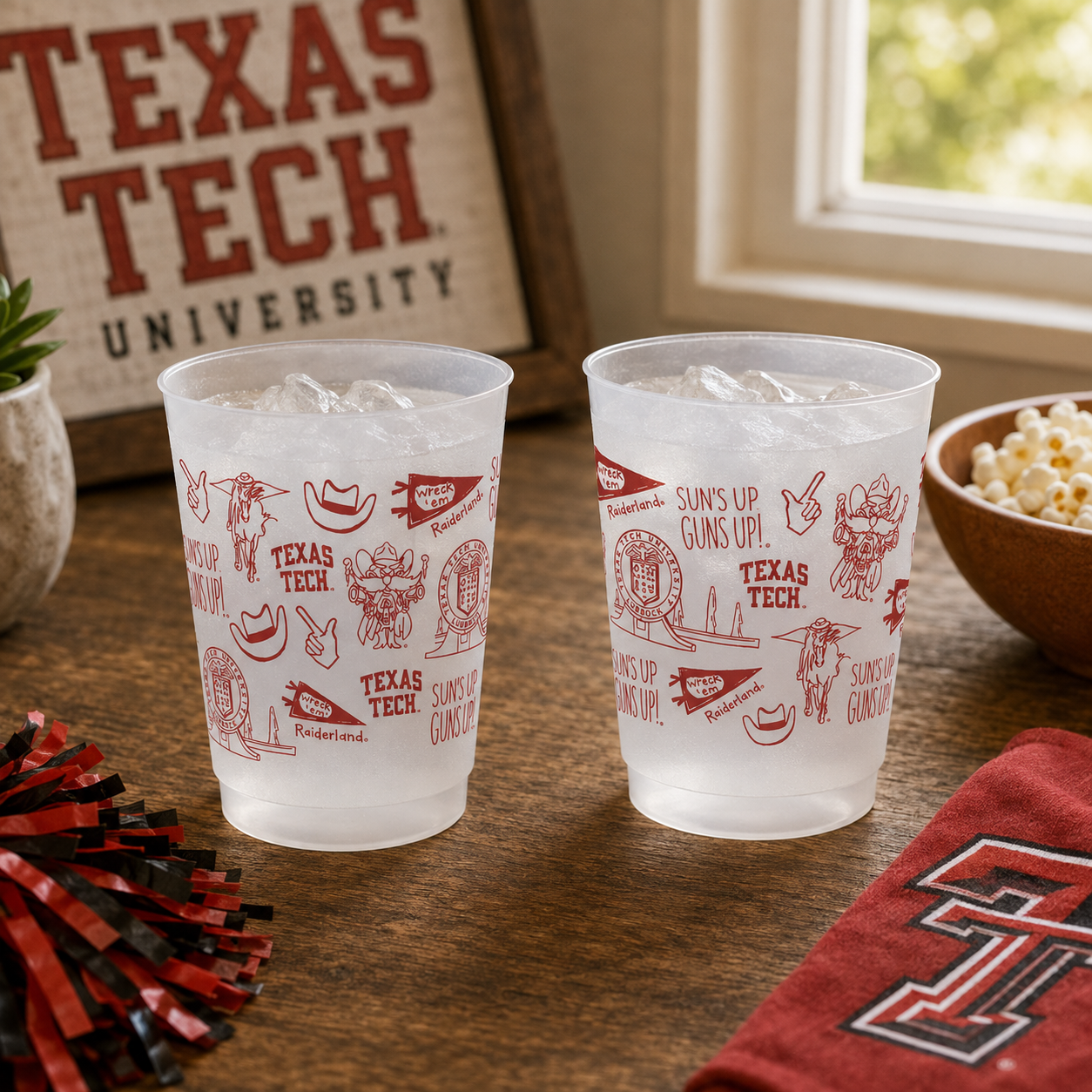 Texas Tech Shatterproof Cups