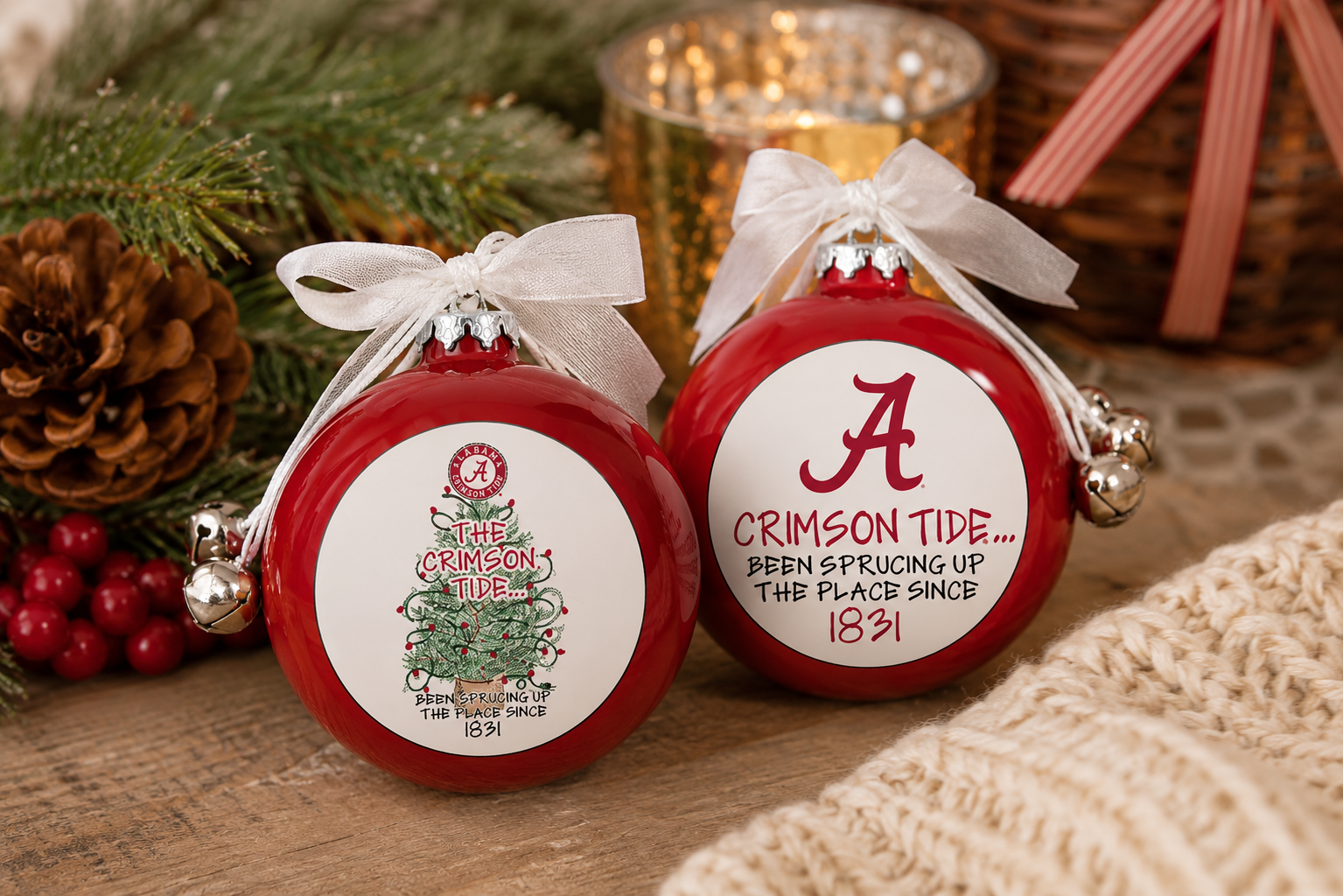 Alabama Game Day Ornament