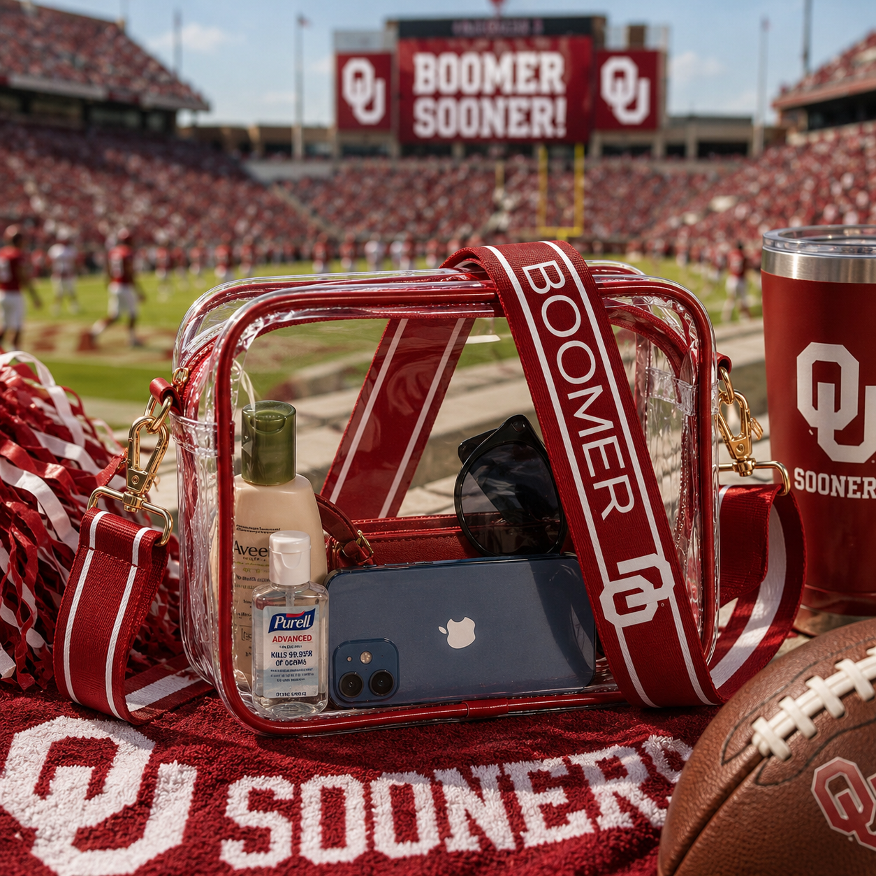 Oklahoma  Clear Purse