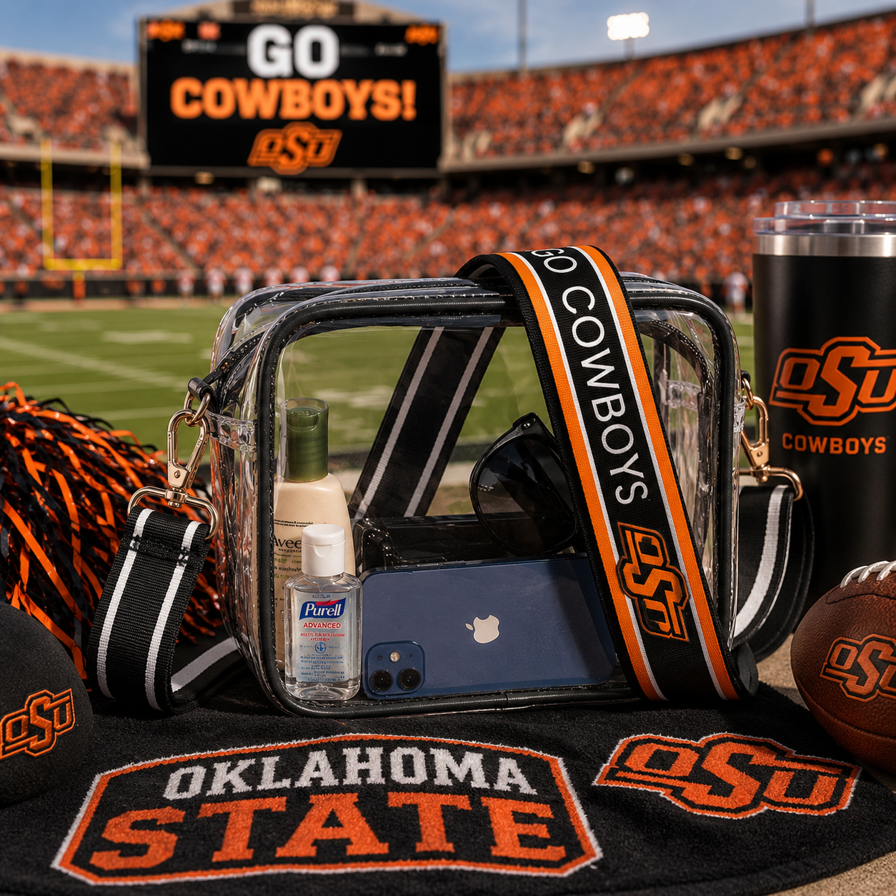 OSU  Clear Purse