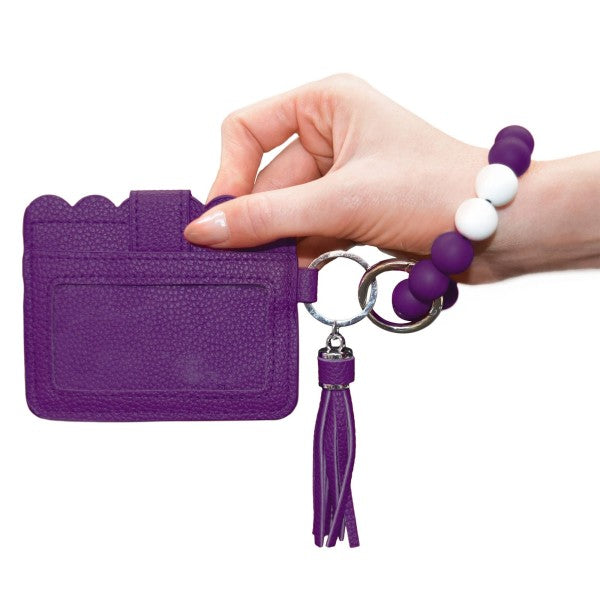 LSU Bracelet Wallet