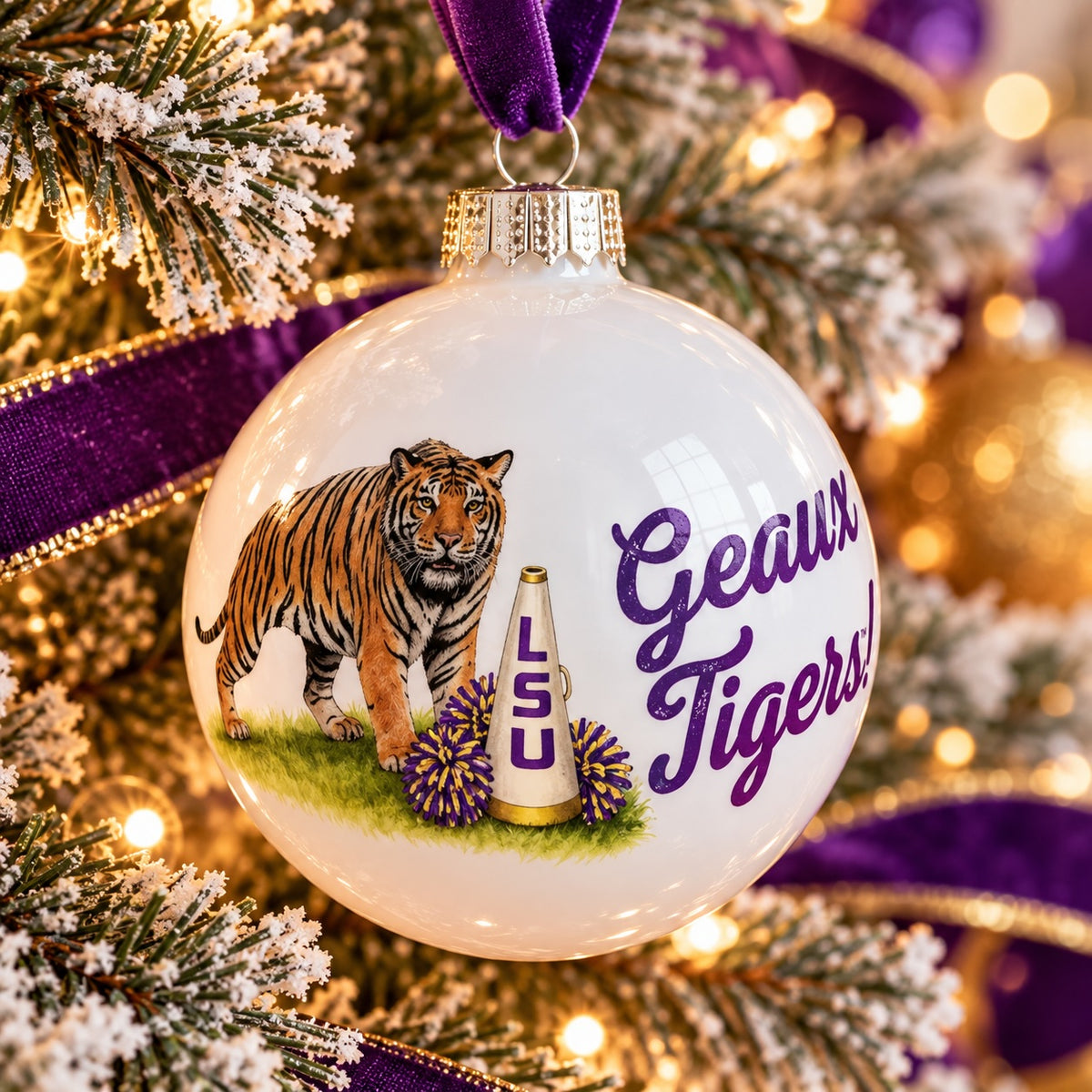 LSU Spirit Ornament