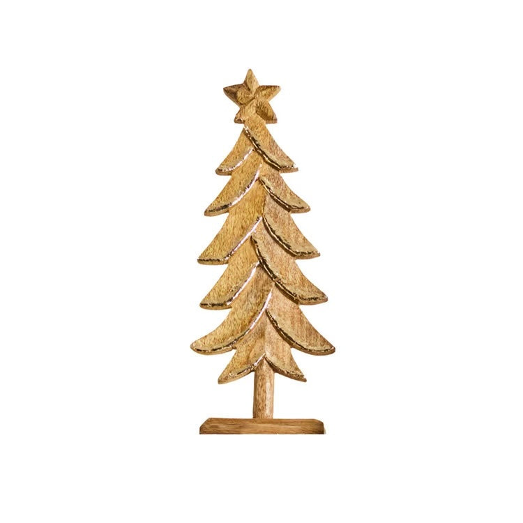 Trimmed Gold Tree-LARGE