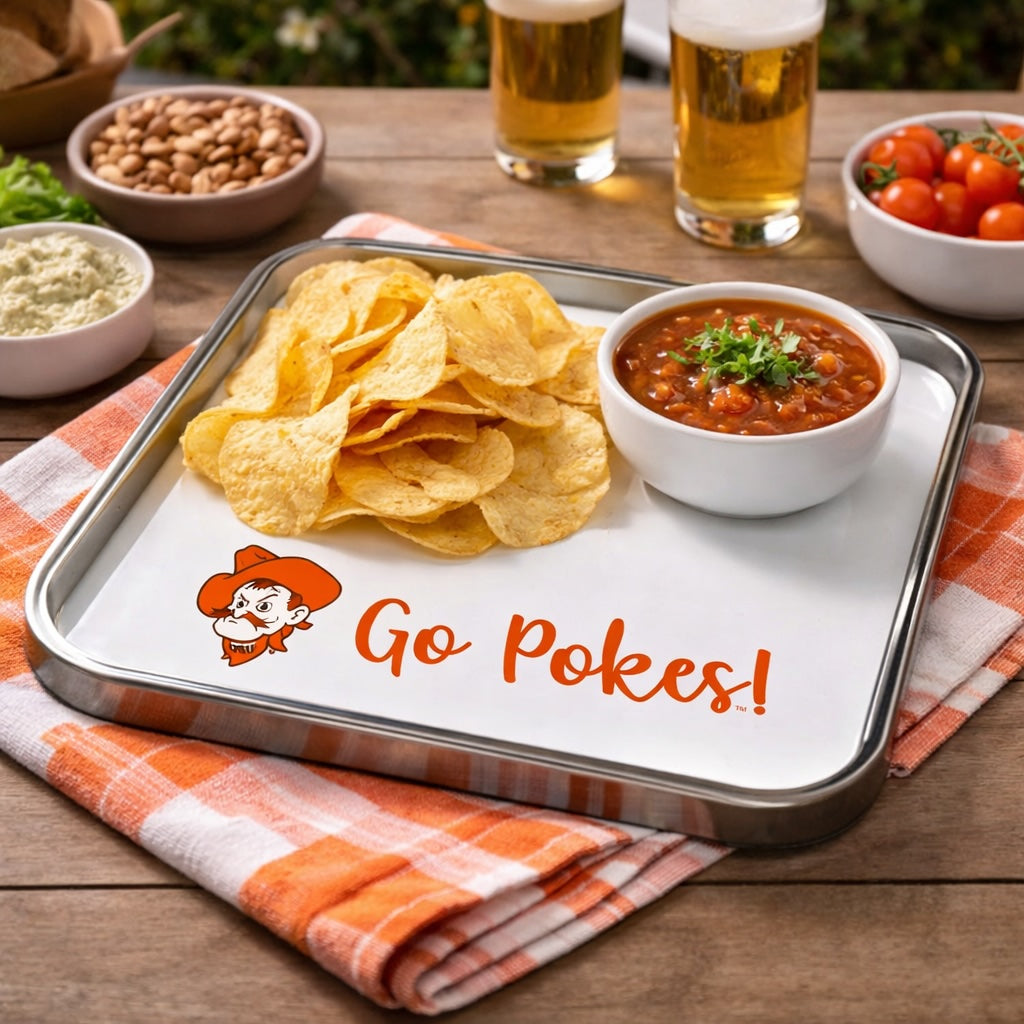 OSU Mango Wood Tray