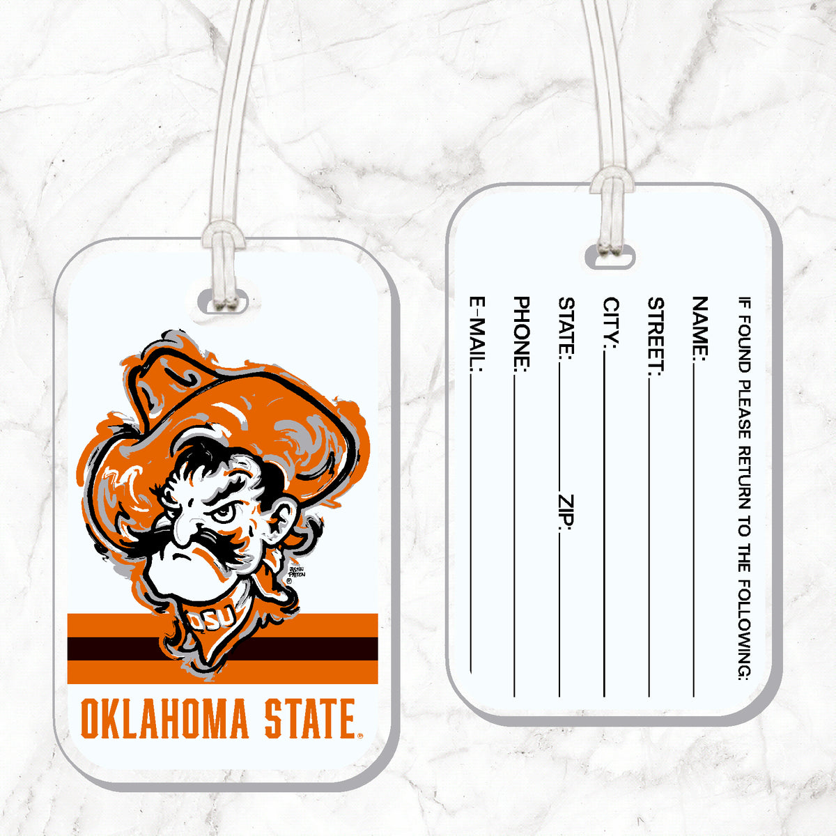 OSU Mascot Luggage Tag