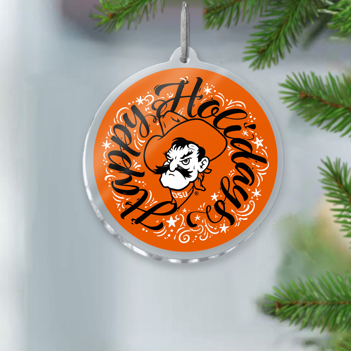 OSU Happy Holidays Ornament