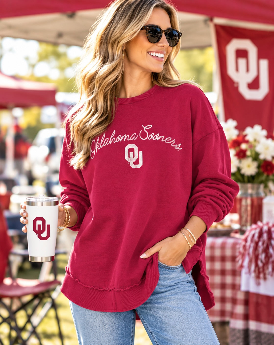 Oklahoma Faye Vintage Pullover