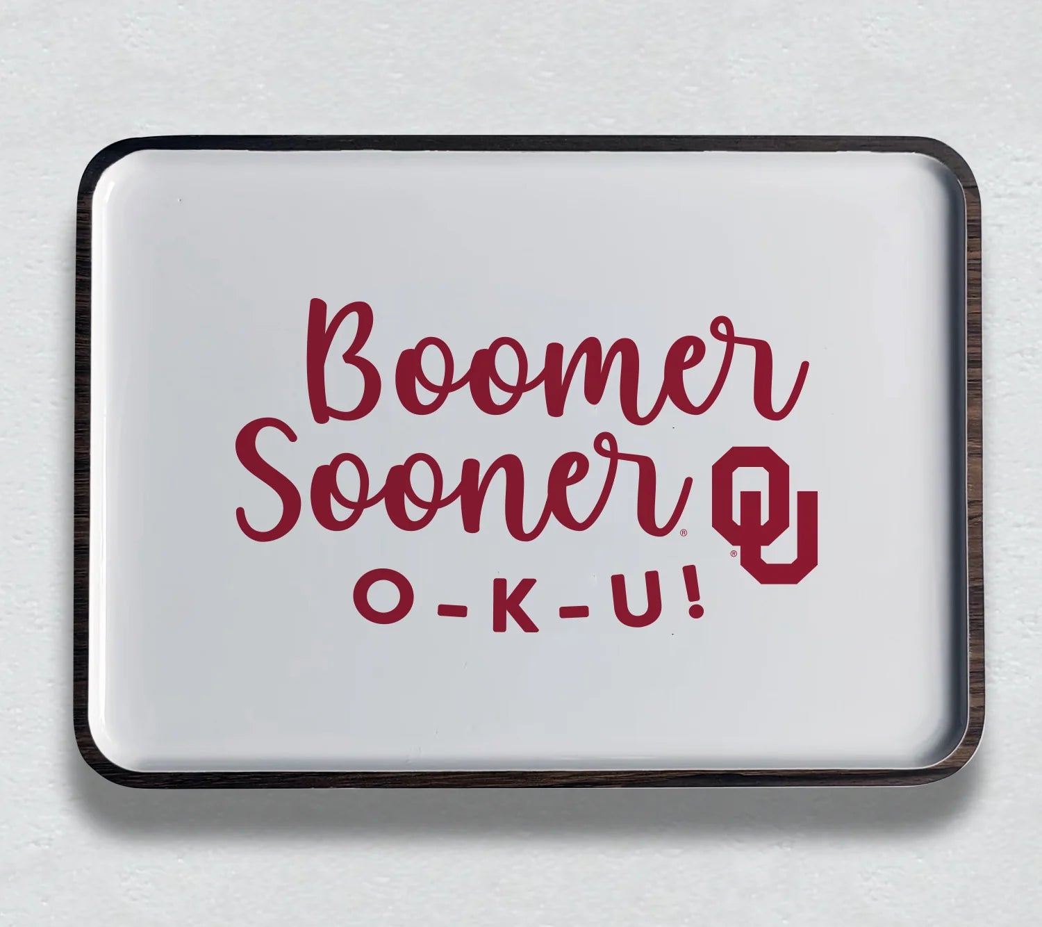 Oklahoma Sprit Mango Wood Tray