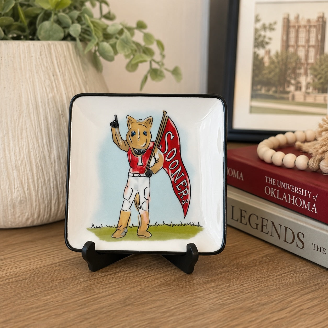 Oklahoma Sooners Trinket Tray
